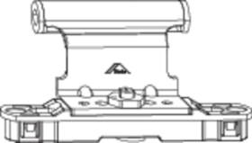 ROTO Drehflügel-Falzband,  P,  DIN Links-Rechts,  NX,  KF 12/20-9,  Stahl,  RotoSil