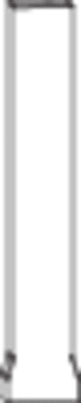 DK-Abd.k., Ecklager P, NX, zum Aufstecken, DIN Links-Rechts, Kunststoff, messing