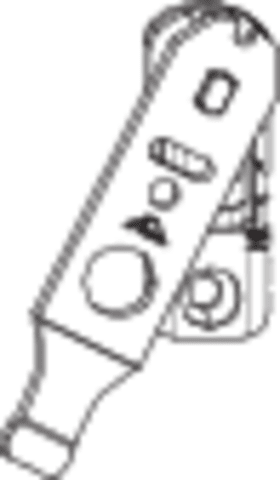 ROTO Drehkipp-Niveauschaltsperre,  NX,  Flügelteil