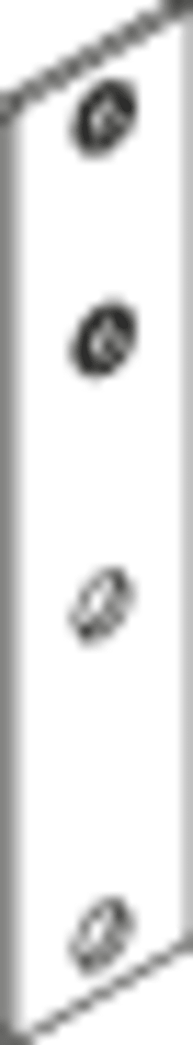 ROTO Distanzplatte DoorLine PS 27, 1, 5mm, Aluminium, weiß beschichtet