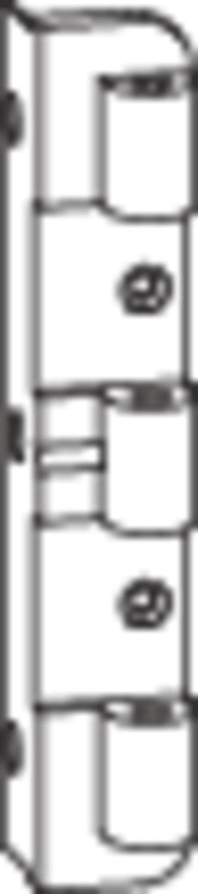 Drehflügel-Drehlager, NT PowerHinge, DIN Links-Rechts, Stahl