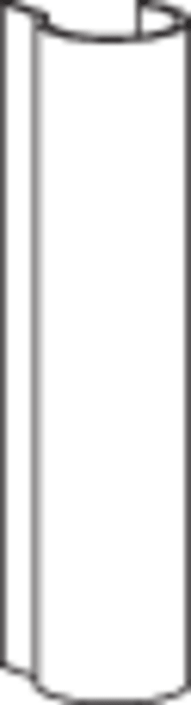 DF-Abd.k., Überschlagband P, NX, zum Aufstecken, DIN Links-Rechts, KF, olivbraun