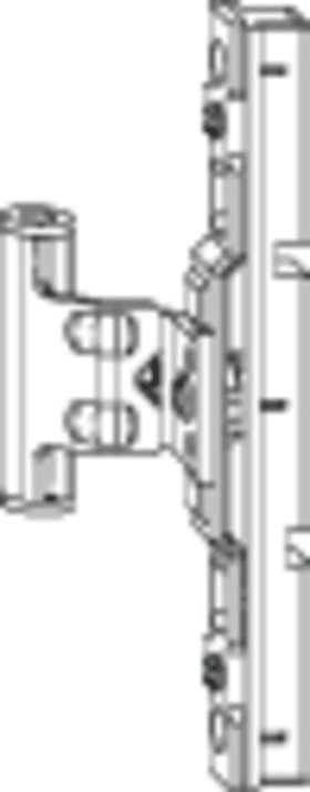 ROTO DF-Falzband,  T,  DIN Links-Rechts,  NX,  12/18-13,  Stahl,  silberfarbig,  RotoSil