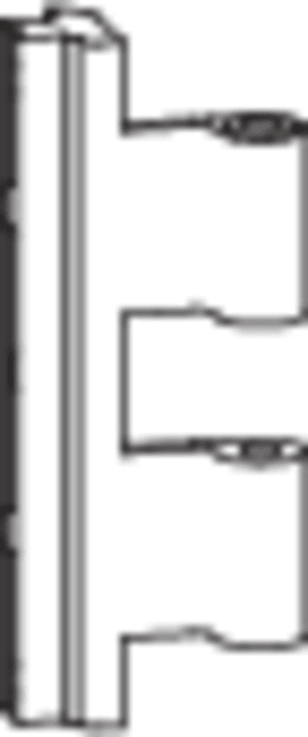 Drehflügel-Falzmittelband, DL-R, NT PowerHinge, 12/18-9, Stahl, EV1, beschichtet