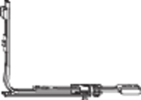 DK-Eckumlenkung, NT, Stahl verzinkt