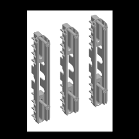 ROTO Schiebetür-Distanzstück-Set,  Getriebe,  InlineSliding,  S006,  DIN Links-Rechts