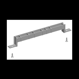 ROTO Schiebefenster-Unterlegplatte,  für Tandem-Laufwagen,  InlineSliding,  silber