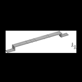 ROTO Schiebefenster-Unterlegplatte,  für Tandem-Laufwagen,  InlineSliding,  silber