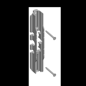 ROTO Schiebetür-Distanzstück-Set,  Getriebe,  InlineSliding,  S010,  DIN Links-Rechts