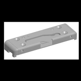 ROTO Schiebefenster-Spaltlüfter,  Patio Alversa,  Typ 15,  DIN Rechts,  zum Anschrauben