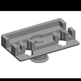 ROTO SFT-Schließbolzen,  Patio Alversa,  Nr.349,  für Komfortschere,  Stahl