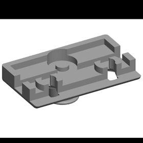 ROTO SFT-Schließbolzen,  Patio Alversa,  Nr.269,  für Komfortschere,  Stahl