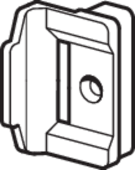 Drehkipp-Mittelschließer, NT Designo, Nr.374, DIN Links-Rechts, Zinkdruckguss