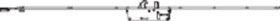 ROTO Anschlussstulp C500,600/H600,1C,F16x600ktg,silberfarbig