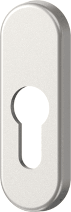 SFT-Fensterrosette, PZ, inn., RotoLine Patio Life, Aluminium, mittelbr. eloxiert