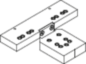 ROTO Bohrlehre 117NN,  Aluminium
