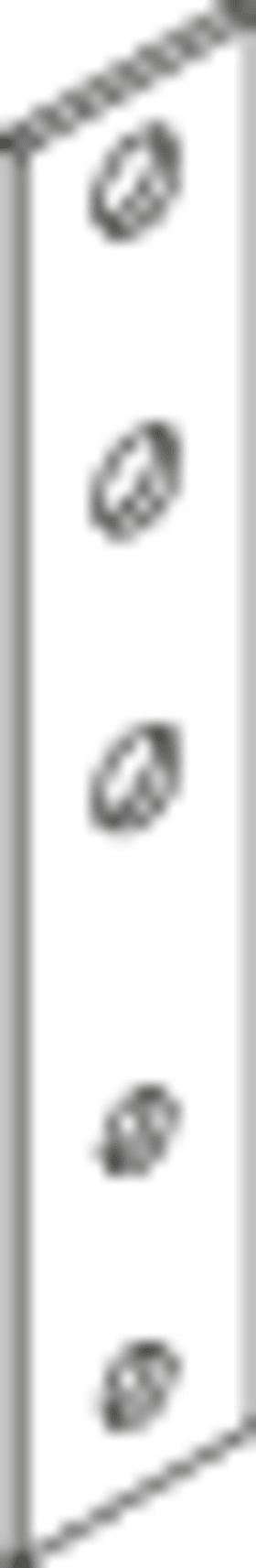 ROTO Distanzplatte DoorLine, 1mm, Aluminium, RAL 9016 beschichtet