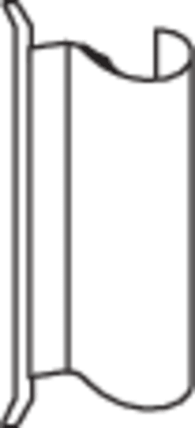 AXERBAND RUNDB.- ABDECKKAPPE K R053 MITTELBRONZE  ROTO NT  811460