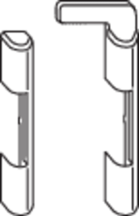 DK-Abdeckkappe, Axerlager K, NT, z.Aufsteck., DIN Links-Rechts, KF, mittelbronze