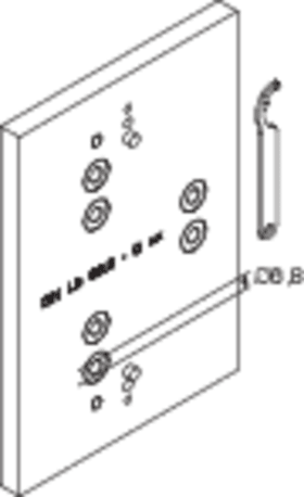 ROTO Bohrlehre ATB Direkt,  Aluminium