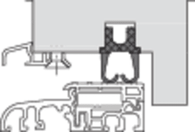ROTO Dichtung Sylt schwarz, 1, 18m, B 20mm