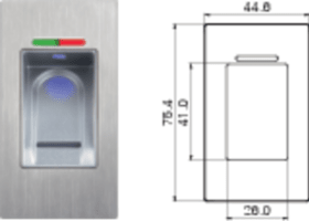 ZKS ENEO FINGERSCAN MIT APP, 838622 