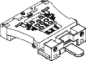 ROTO Bohrlehre 89NN V32,  Stahl