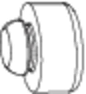 Schiebefenstertür-Gummipuff., Patio Inowa, z.Aufschr., schwarz, DIN Links-Rechts