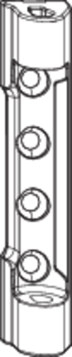 ROTO Drehkipp-Axerlager, NX, P, DIN Links-Rechts, silber, RotoSil