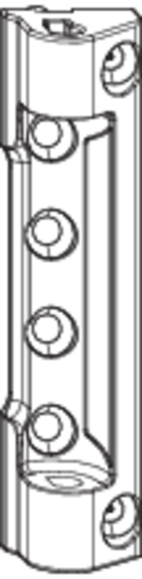 Drehkipp-Axerlager,NX,P,DIN Links-Rechts,titanfarbig