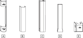 ROTO DK-Abdeckkappe,  Axerlager P,  NX,  z.Aufsteck.,  DIN Links-Rechts,  KF,  schwarzbraun