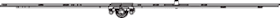 Roto Drehkippbeschlag Holz und Kunststoff NX GDKS 2290 D15 S Silber