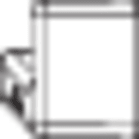 ROTO PSK-Endkappe,  für Halteschiene,  DIN Links-Rechts,  beigegrau,  grau