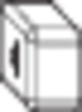 ROTO PSK-Endkappe,  für Führungsschiene,  DIN Links-Rechts,  cremeweiß,  weiß