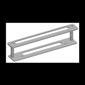 Roto Solid C verdecktes Flügelband C7.140 für Drehkippbeschläge Holz/Kunststoff