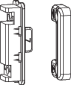 ROTO Drehkipp-Mittelschließer,  NT Designo II,  DIN Links-Rechts,  Zinkdruckguss