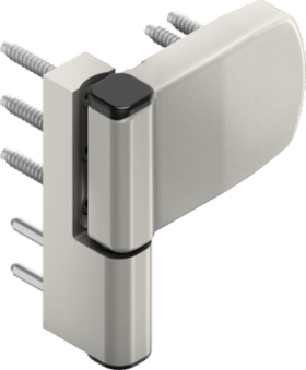ROTO DoorLine 118Z II, 2tlg, 15-17, 5, RAL 9016/sw, Direktverschr.