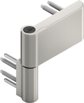 ROTO Aufschraubband 120ATB/62, 5, DR, KT-schwarz, delta silber