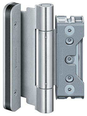 Simonswerk BAKA Protect 4020 3D FD, Topzink (SW 110), DIN rechts und links, 1 Satz (3 Stück)