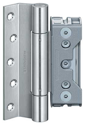 Simonswerk BAKA Protect 4048 3D K, RAL 9016 Verkehrsweiß (SW 070), DIN rechts und links, 1 Satz (3 Stück)