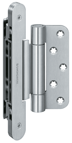 Simonswerk VN 2927/120 Compact, Edelstahl matt (SW 040), DIN rechts und links