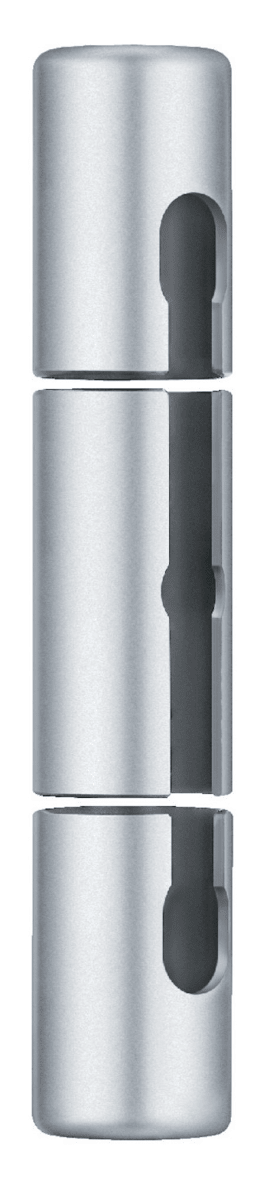 Simonswerk Zierhülse Nr. 8, matt vernickelt F2 (SW 018), DIN rechts und links