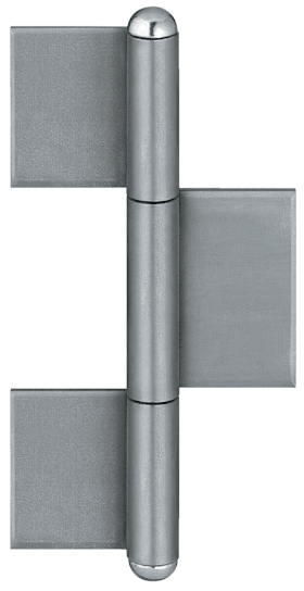 Simonswerk KO 8 300x20x6, Stahlblank (SW 002), DIN rechts und links