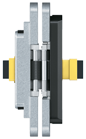 Simonswerk TE 240 3D Energy, Edelstahl Look (SW 126), DIN rechts und links