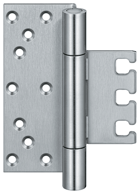 Simonswerk VX 7729/160-4 HA MSTS mit VX 7531 3D und VX 7561 KK, RAL 9005 Schwarz matt (SW 107), DIN rechts und links Satz