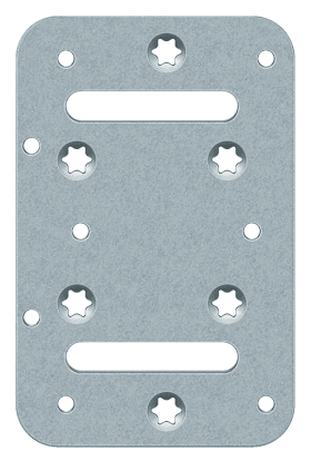 Simonswerk VN 2900/120, verzinkt (SW 010), DIN rechts und links