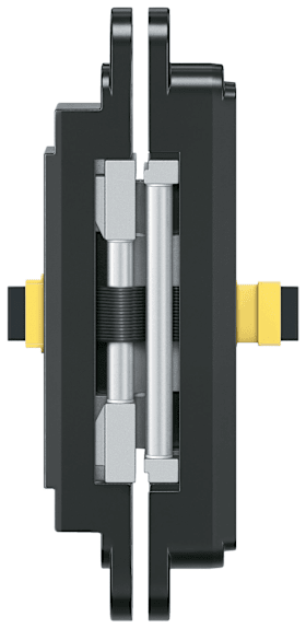 Simonswerk TE 640 3D Energy, Edelstahl Look (SW 126), DIN rechts und links