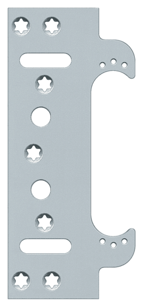 Simonswerk TE 311 3D FVZ FZ, verzinkt (SW 010), DIN rechts und links