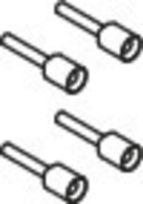 Türstärkenerweiterung, VE4, TS 58,1 - 68, bicolor 