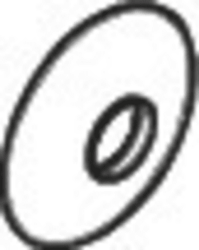 HEWI Rosettenscheibe,D37mm,f.Griffchen  u. Hakenleiste signalweiß 